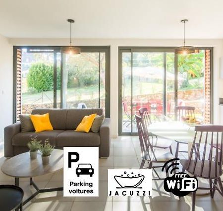 Plein Sud Avec Jacuzzi Privatif Et Parking Prive Apartamento Sarlat-la-Canéda Exterior foto