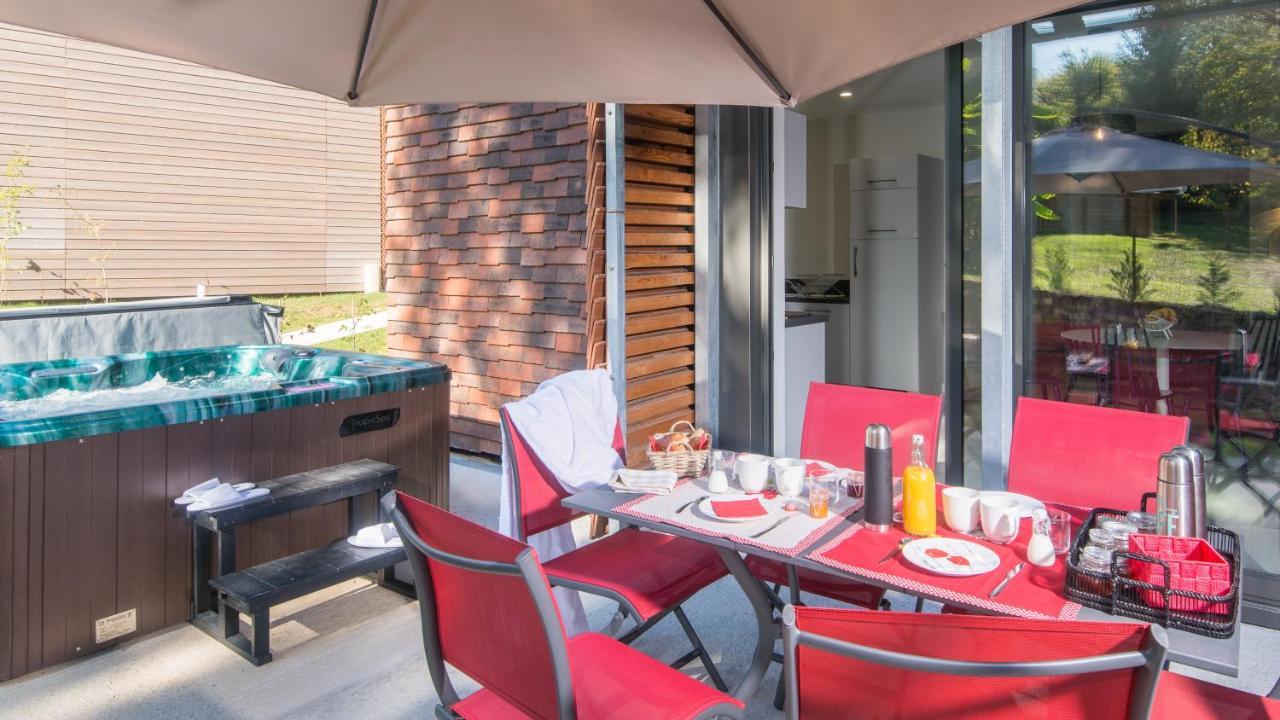 Plein Sud Avec Jacuzzi Privatif Et Parking Prive Apartamento Sarlat-la-Canéda Exterior foto