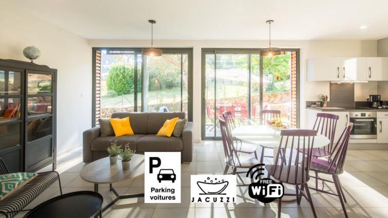 Plein Sud Avec Jacuzzi Privatif Et Parking Prive Apartamento Sarlat-la-Canéda Exterior foto